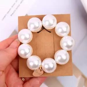 [하프클럽/]볼 인기 진주 코인 헤어밴드 감성 헤어슈슈