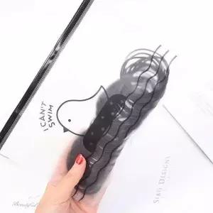 [하프클럽/]대용량 머리끈 세트 짱짱한 안아픈 머리고무줄 검정