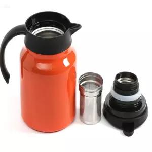 올마켓 보온 티포트 보온병 온도표시 보온주전자900ml