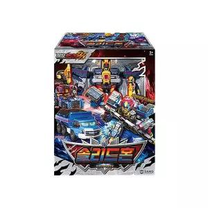 메탈카드봇W 솔리드혼 중장비 트럭 크레인 브레이커 자동차 변신 로봇 웨폰카드 캐릭터 선물