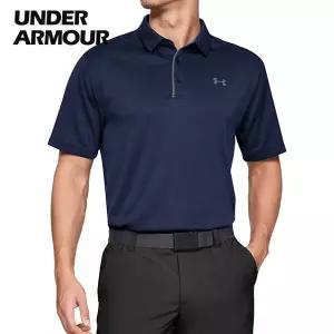 언더아머 UA 테크 폴로 히트기어 기능성 카라 반팔 티셔츠 1290140-410