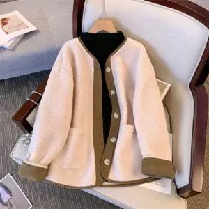 YMJKWTN059 여성 상의 겨울 양모 자켓