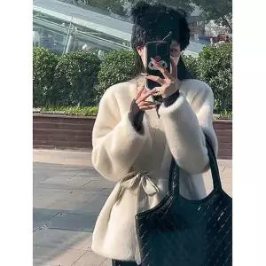 YMJKWTN075 여성 상의 겨울 양모 자켓