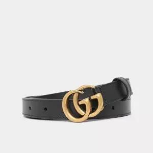 [구찌]구찌 26SS GG로고 빈티지 버클 마몬트 씬 레더 2CM 여성 벨트 409417 AP00T 1000