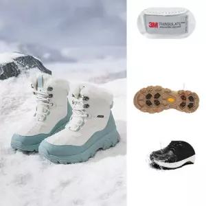 LXFHXN001 여성 겨울 방한화 캐주얼 미들 미끄럼방지 스노우 방한부츠