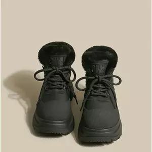 LXFHXN009 여성 겨울 방한화 캐주얼 미들 미끄럼방지 스노우 방한부츠