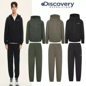 디스커버리 40% 25S/S 남성 니트 워시드 남성 상하의 세트상품  DMTR29051-DMTP29051