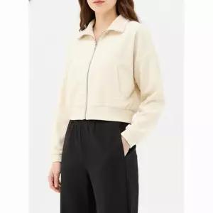 탑텐 여성 코듀로이 하이넥 집업_MSE4TC2009