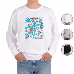 [하프클럽/알티피아]맨투맨 전색상 국내여행 강원도 양양 프린트셔츠