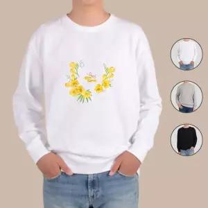 [하프클럽/알티피아]맨투맨 전색상 꽃 디저트 채꽃 수채화 프린트셔츠