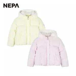 NEPA KIDS 네파키즈 여아 코지 크롭 덕 다운자켓 KL82007