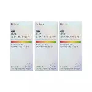 닥터린 올인원 멀티비타민 미네랄 맥스 1560mg 60정 3개/mj