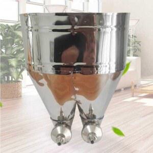 탄성코트건 공압 트윈건 호퍼건 몰탈 더블 뿜칠 에어리스