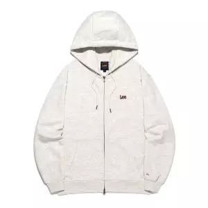 LEE 스몰 트위치 로고 후드 집업 오트밀 LE2503HZ01OT 397475