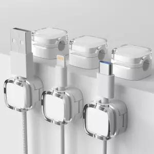 선정리 케이블 홀더 전선 고정 클립 정리/TV선/거치대/코드선/책상/컴퓨터/데스크/휴대폰선/랜선/후크/크립