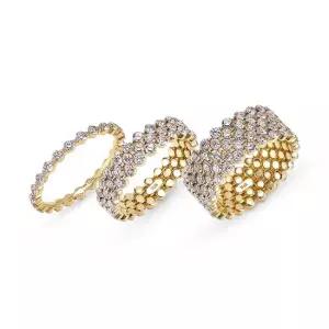 14k 레이첼 랩 다이아몬드 반지_1줄 6-10호)