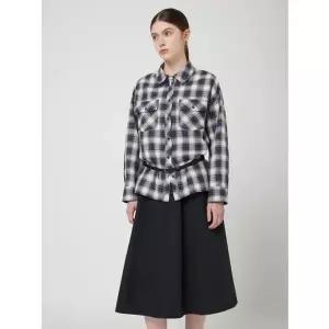 [CC콜렉트](하남점)[씨씨콜렉트] 패치 포켓 체크 셔츠 C253MSC004