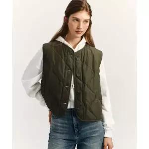 [국내정품] 마리끌레르 패딩조끼 물결 퀼팅 베스트(MAFDVT02NKH) 105680