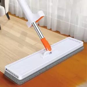 노터치 밀대걸레 물걸레청소기 와이드 틈새밀대 바닥청소 화장실청소 바닥 청소용품 L601