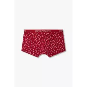 매장정품 EMPORIO ARMANI UNDERWEAR 남성 어시메트릭 패턴 코튼 드로즈 _레드 0815112322 2502010909 23186