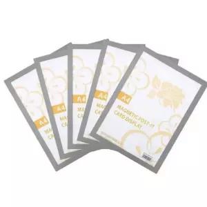 A4 벽면 부착 자석게시판 벽걸이 알림판 꽂이판 5p/A4게시판/케이스/문서보관/윌프레임/액자/공고문/메모보