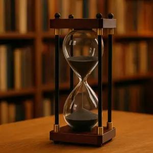 원목 모래시계 빈티지 옛날 클래식 우드 사우나 찜질방 30분 타이머