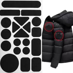 패딩 수리 패치 담배빵 찢어진 구멍 수선 테이프 스티커 무봉제 접착식 (A2510)