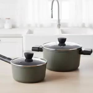 소렐핏 IH 통주물 편수냄비18cm+양수냄비20cm 2종세트