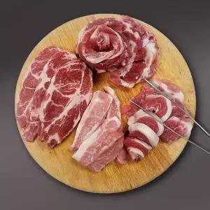 육즙좔좔 1등급 국내산 한돈 4종 미식세트 1kg x 1세트