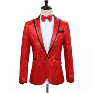 트로트 반짝이 무대의상 스팽글 자켓 공연 세트 무대복