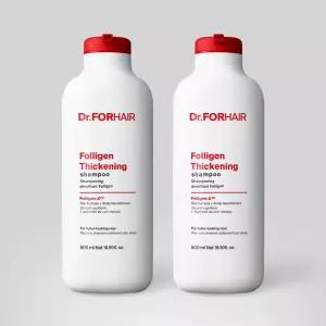 닥터포헤어 저자극 볼륨강화 탈모샴푸 폴리젠 씨크닝 샴푸 500mlx2