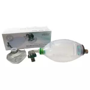 실리콘 수동식 인공호흡기 성인용 1P 산소호흡기 응급