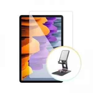 갤럭시탭A7 10.4 액정 필름 2매+회전 거치대