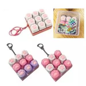 고양이발 냥발 키캡키링 딸깍이 손장난감 키보드 클리커 피젯토이 키홀더 스마트폰키링 어린이날선물