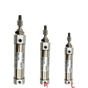 미니 소형 호환 공압 에어 실린더 축 스프링 로드 CDJ2B10-15Z CJ2B10 SMC