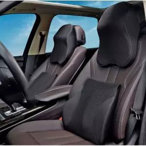 메모리폼 목배게 차량용 빅숄더 메모리폼 쿠션 헤드레스트 허리