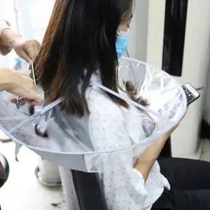 미용실 커트보 가정용 전문 헤어 셀프 커트 망토 염색보 방수