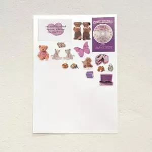 양면 이형지 필름 A5 스티커 보관 바인더 정리 인스용 A6 육공 속지