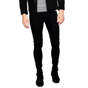 남자블랙스키니 딱붙는 슬림핏 블랙 청바지 컷팅 찢어진 슬림 스키니진 찢청 캐주얼 데일리