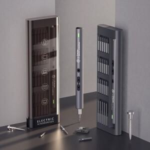 미니 전기 스크루 드라이버 세트, 정밀 충전식 무선 키트, 샤오미 휴대폰 펜용 마그네틱 전동 공구 비트, 5