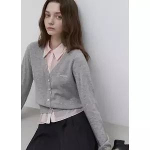 잇미샤 셔츠 가디건 레이어드 니트탑 ITQ3KPO810 950432