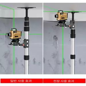 수평기 레벨링기 지지대 삼각대(레벨기 미포함) 거치대 적외선 선반 튜닝 다리 미세조정 타일