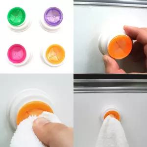 꽂는 어린이용 수건걸이 1P 작은공간 부착식 타올홀더