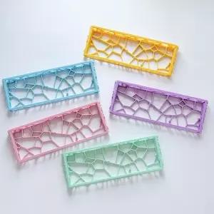 우팅 60HE Holy60 PC 레이아웃 커스텀 키보드 케이스 기계식 키보드 하우징 투명