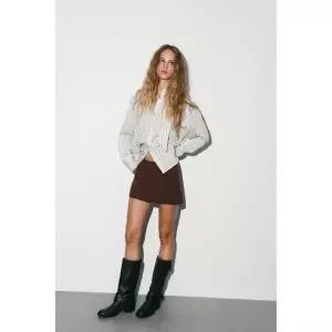 ZARA 자라 스커트 팬츠 - 비고레 브라운 735363