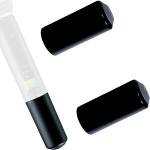 광택 마감 마이크 배터리 커버 SLX2 / Beta58 SM58 무선 핸드헬드 캡과 호환 가능
