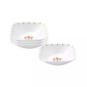 [코렐]루즈트리오 사각개인접시 4P 세트