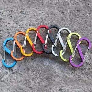 [알티피아]TBZ 다용도 S카라비너 컬러 알루미늄 클립 캠핑비너