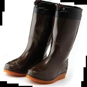 방한장화 남성 여성 장화 겨울 방한털 안전 작업화 미끄럼 방지