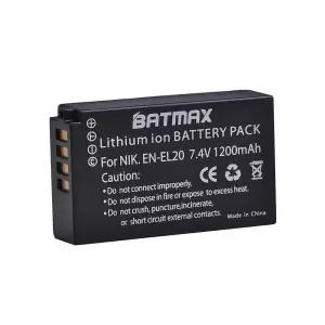 Nikon EN-EL20a 1 J1 J2 J3 S1 디지털 카메라 용 7.4V EN-EL20 EN EL20 ENEL20 충전식 배터리